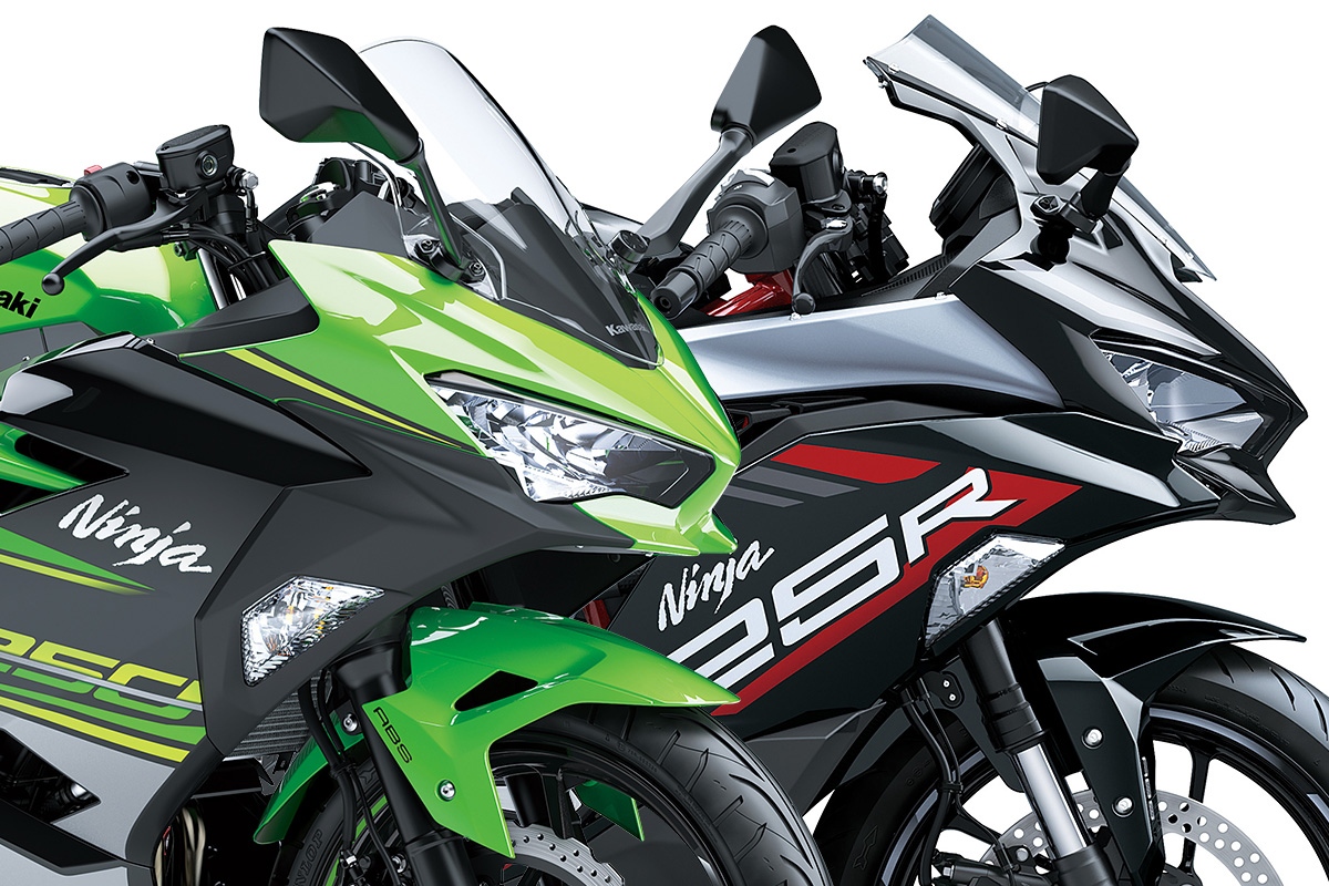 ZX-25R詳細解説］数値で見るNinja ZX-25RとNinja 250の違い | 試乗