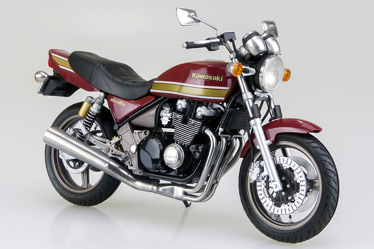 人気絶版車がプラモデルで蘇る！ アオシマから1/12サイズのZ2と