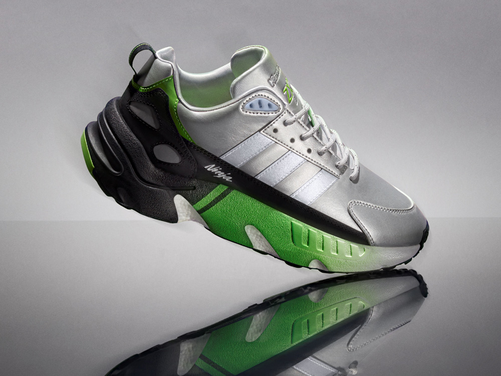 アディダス オリジナルスとカワサキのコラボスニーカー第二弾「ZX22