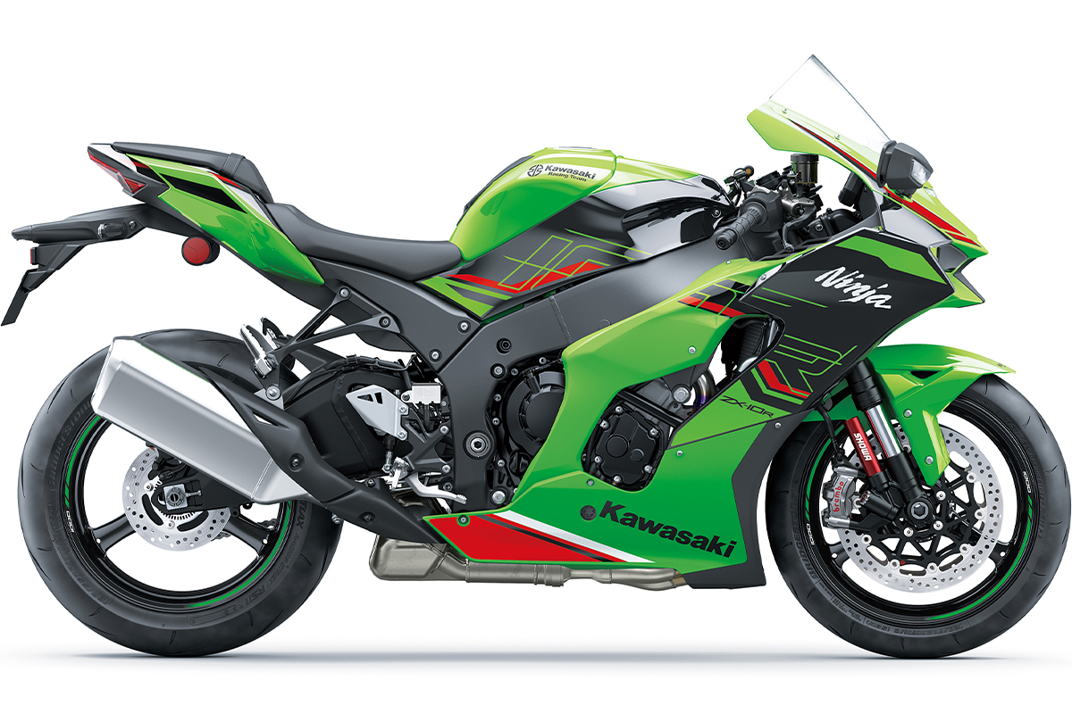Ninja ZX-10R、Z H2 SE]23年モデルのカラー＆グラフィックが発表
