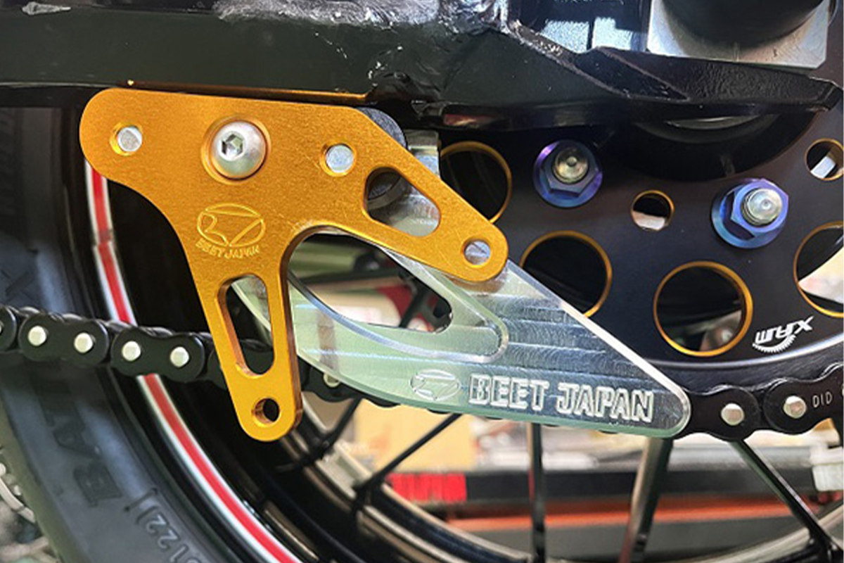 ビートからリヤスプロケットガードキットが発売 | パーツ | カワサキ