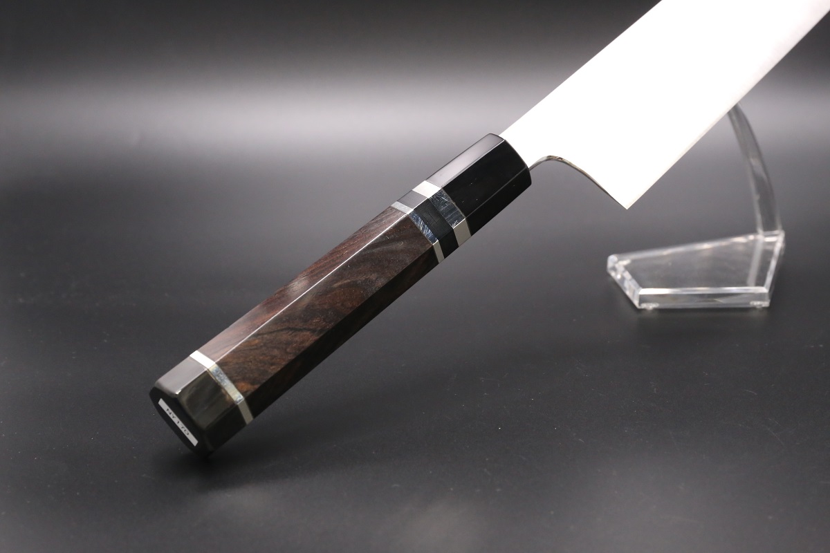 本焼V金10号和牛刀240mm 黒檀八角柄 切付和牛刀 薄造り V金10号 360mm