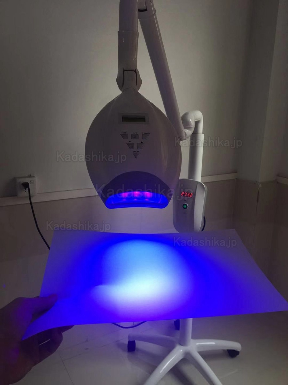 歯科業務用 55W LEDホワイトニング照射器 KC768-1(青光+紫光) - 荷田