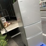 状態良好のTOSHIBA（東芝）330L 3ドア冷蔵庫 GR-H34S（S) 2016年製を