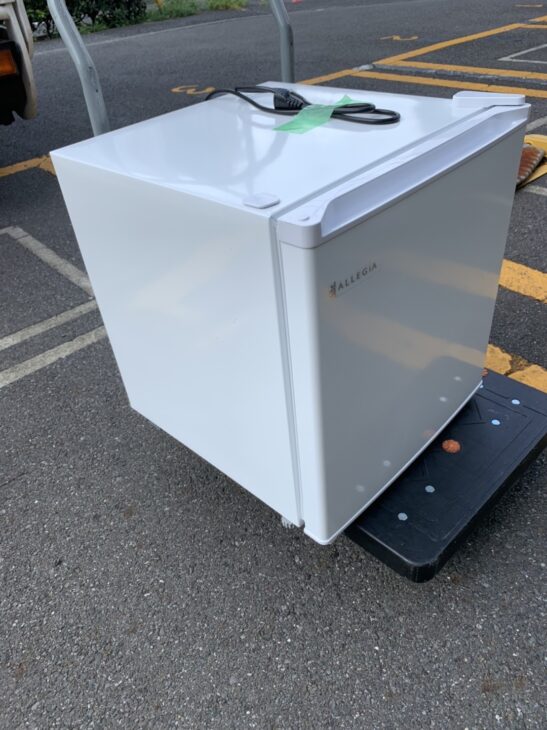 アレジア 1ドア冷蔵庫 AR-BC46 2021年製を練馬区にて ｜出張買取MAX