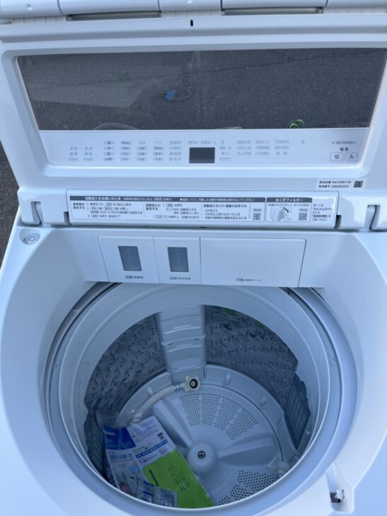 美品】パナソニック製全自動電気洗濯機 NA-FA9K1 2022年製を西東京市へ