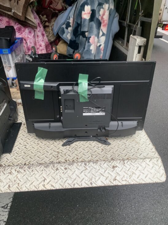 SHARPやORION製の古い液晶テレビ3点をまとめて無料引取 （和光市本町