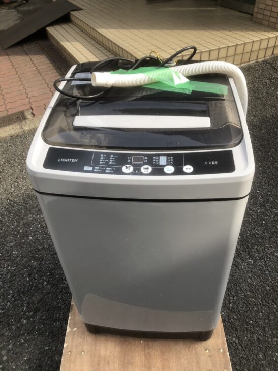 2022年製]LIGHTEN（ライテン）全自動洗濯機 XQB50-1699 江東区 出張