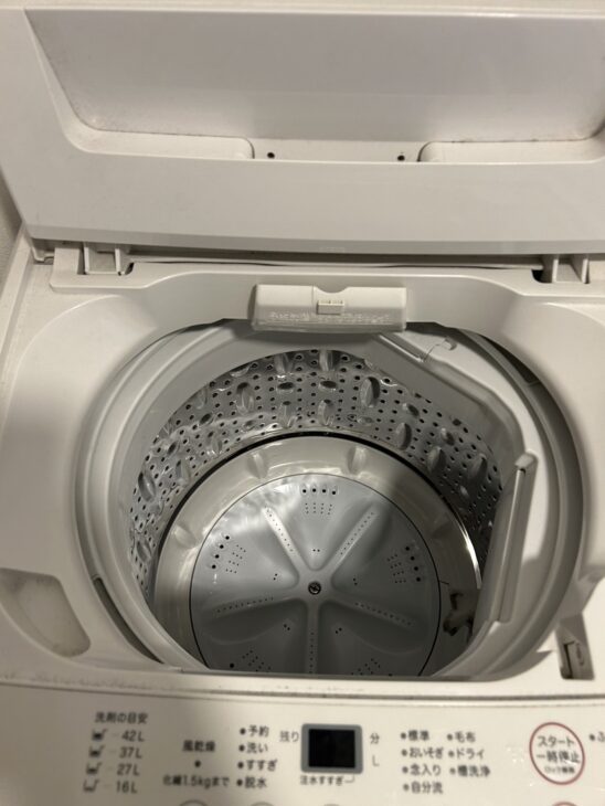 2017年製【無料引取】無印良品 洗濯機 AQW-MJ45 出張訪問で栃木市へお