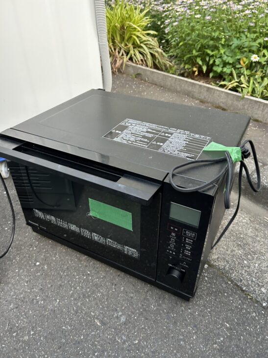 2021年製のパナソニック オーブンレンジ NE-MS268-Kを千葉県八千代市に