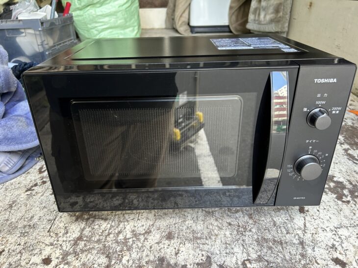 美品【高価買取】東芝 電子レンジ ER-M17YE3（K)2023年製 出張で栃木県