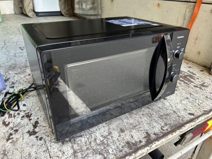 美品【高価買取】東芝 電子レンジ ER-M17YE3（K)2023年製 出張で栃木県