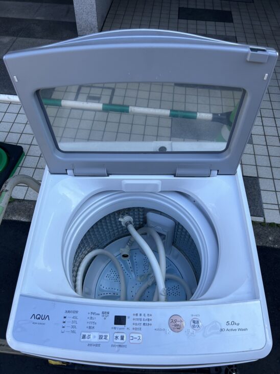 AQUA 2022年製の洗濯機 AQW-S5N【最高買取価格】を練馬区でご提案で