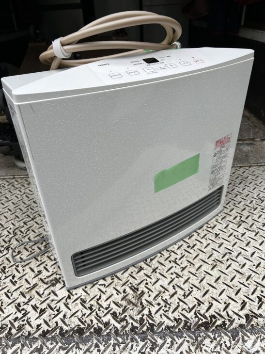 都市ガス 2020年製 ガスファンヒーター GFH-2405S-W5 ノーリツ ガス