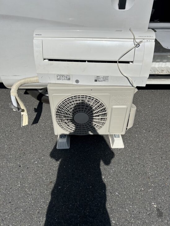 エアコンHITACHI RAS-W220LBK 2021年製