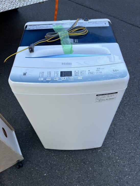 洗濯機 5.5キロ ハイアール⚠️引越しのため来週中に売れなければ削除