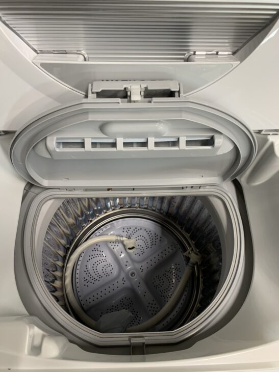 高年式 シャープ 6.5kg 電気洗濯乾燥機 ES-TX6G-S 出張買取で杉並区へ