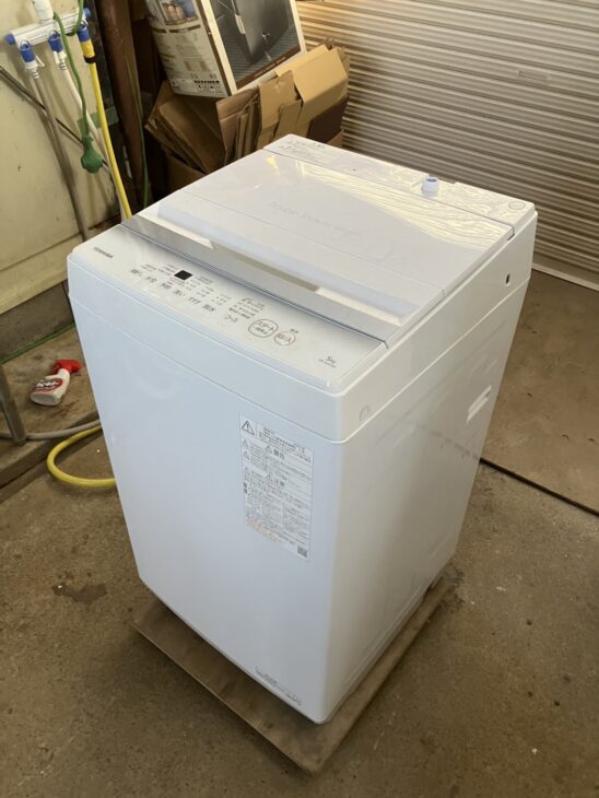 東芝 5.0キロ 全自動洗濯機 AW-5GA2 2023年製を【高価買取】北名古屋市