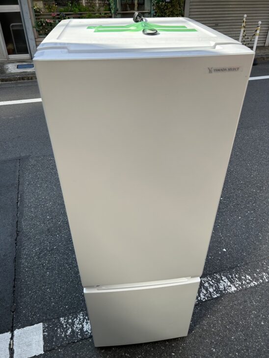 ヤマダ 2ドア冷蔵庫 YRZ-F17H1 2021年製を宇治市槇島町にて【買取