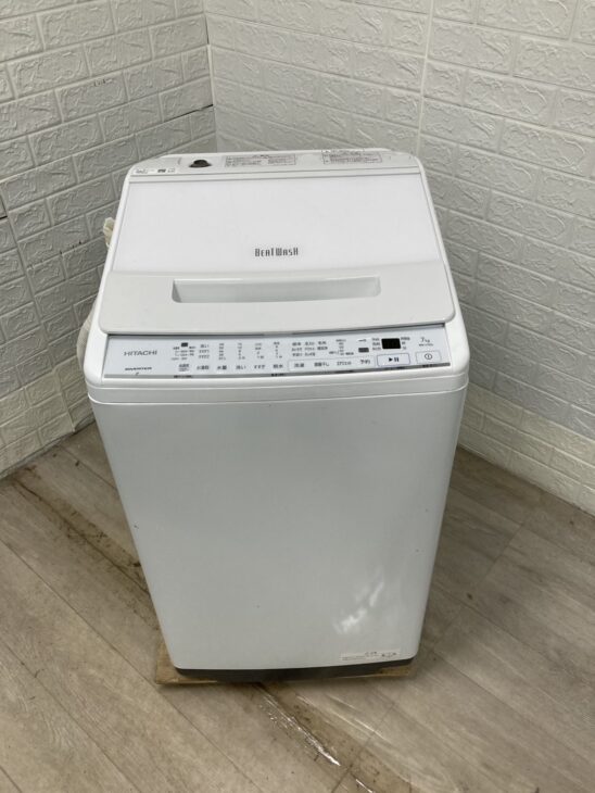 日立 ビートウォッシュ（洗濯機 BW-V70G 2022年製）高価買取 出張で