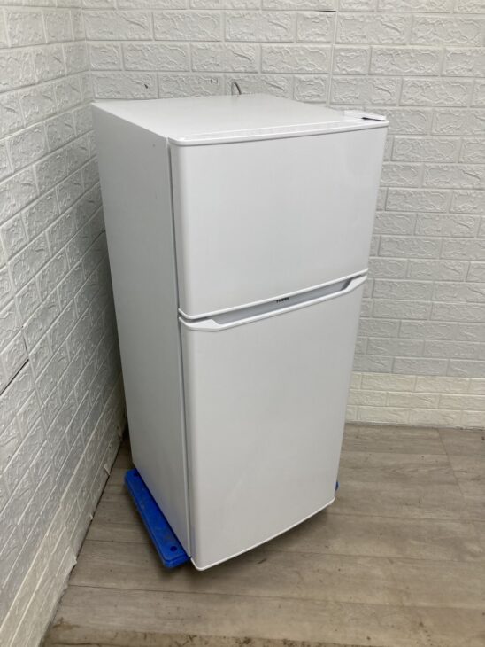 ハイアール 130L ノンフロン冷凍冷蔵庫 JR‐N130C 2023年製 【北海道