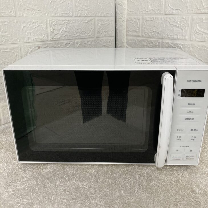 アイリスオーヤマ 電子レンジ PMG-T179-W 2023年製 出張買取 向日市寺