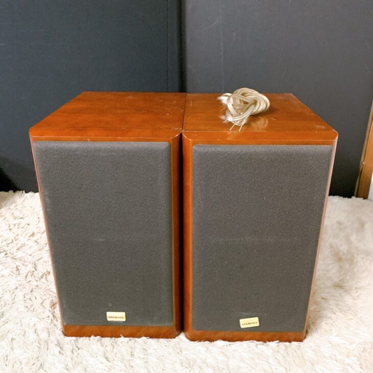 八王子市】ONKYO D-102TX スピーカーを出張買取｜木目が美しい高音質