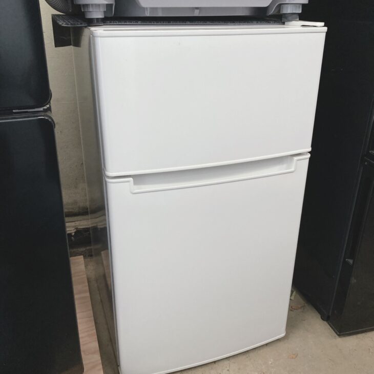 福島県飯舘村へ出張買取 TAG label 冷凍冷蔵庫 AT-RF85B 2020年製 使用