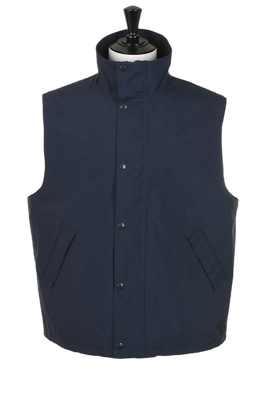Nanamica 2L PERTEX UNLIMITED Field Vest - Dark Navy | Kafka Mercantile