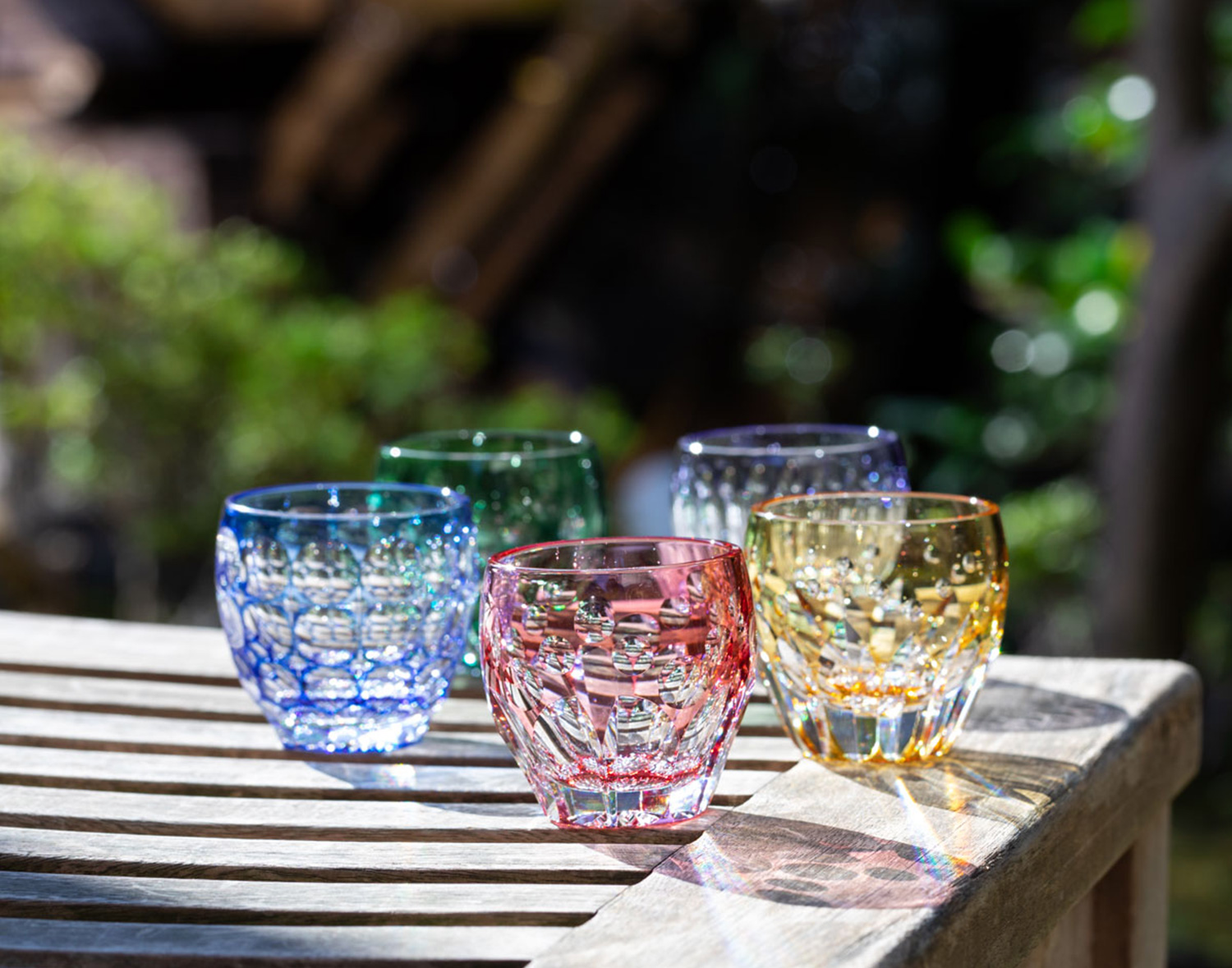 Marvin】カガミクリスタル 懐石杯 5つセット Marvin様専用】カガミ