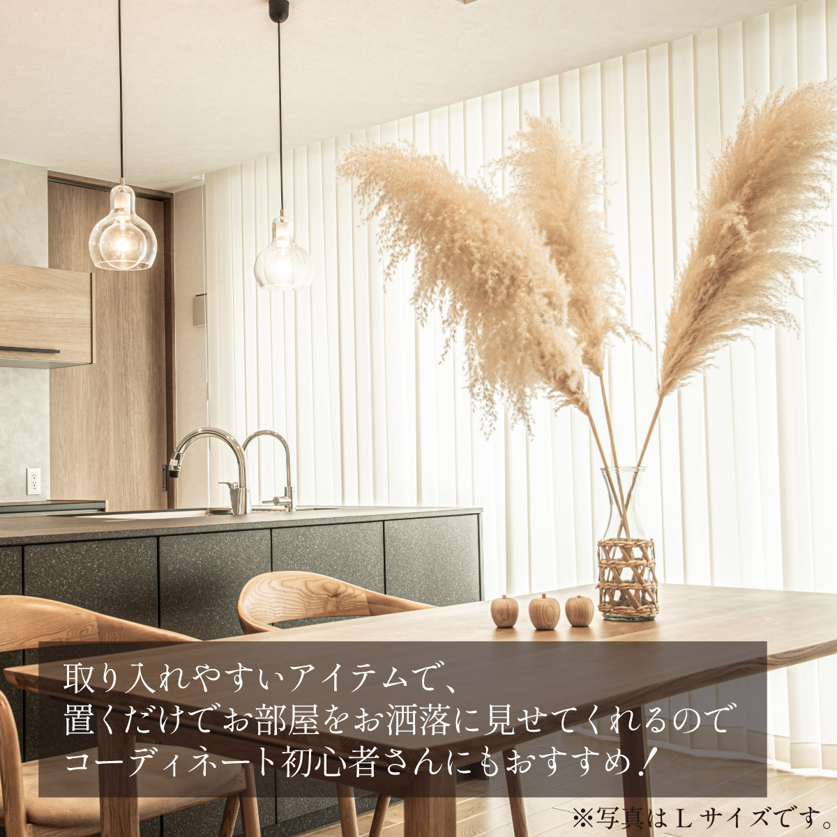 Pampas Grass(パンパスグラス) 110cm 6本セットの通販情報 - 家具通販