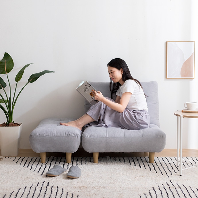 1人掛けソファ Moln(モルン) 単品 2色対応の通販情報 - 家具通販の