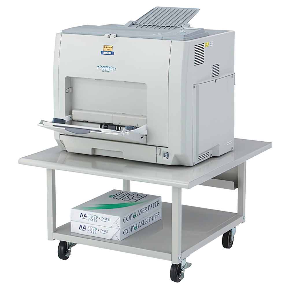 プリンタラック ロータイプ重量型 幅700 奥行700 高さ400 RPX-L770