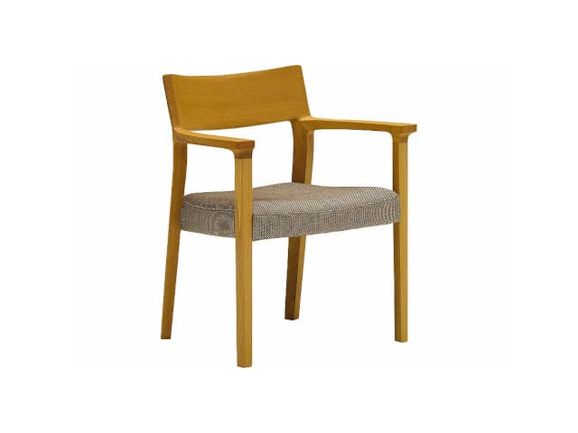 カリモク ダイニングチェア CU61 モデル 肘付食堂椅子（アームチェア