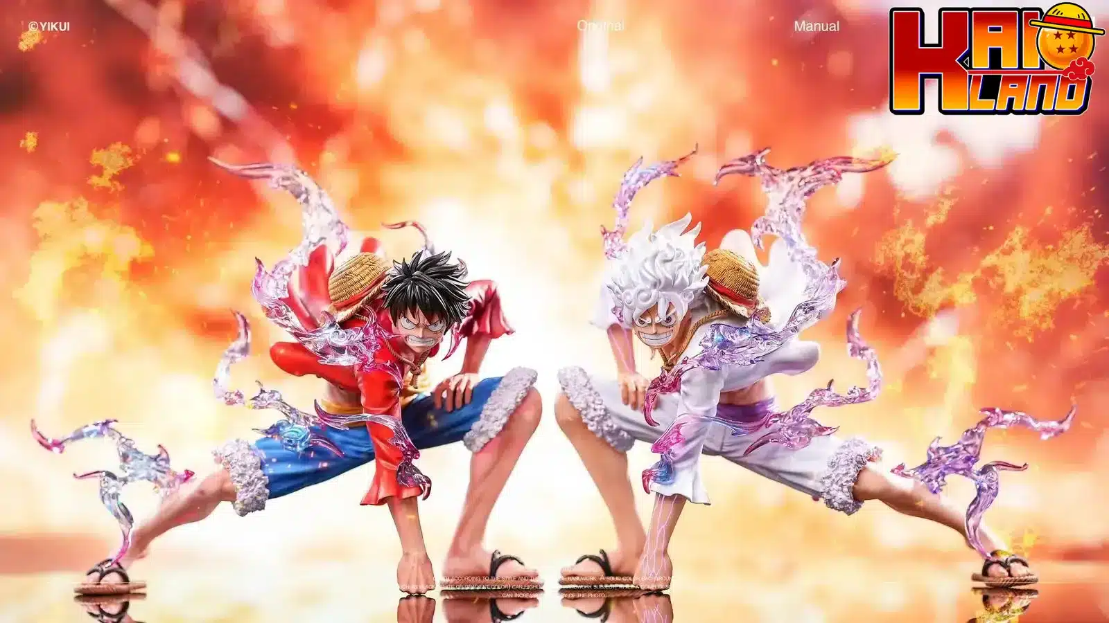 ワンピース LX スタジオ ギア 2 X ニカ ルフィ 樹脂製スタチュー