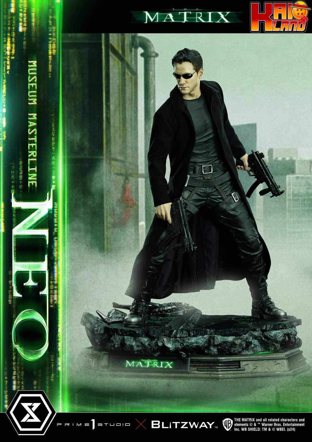 The Matrix Prime 1 X Blitzway Studio Neo Licensed Resin Statue