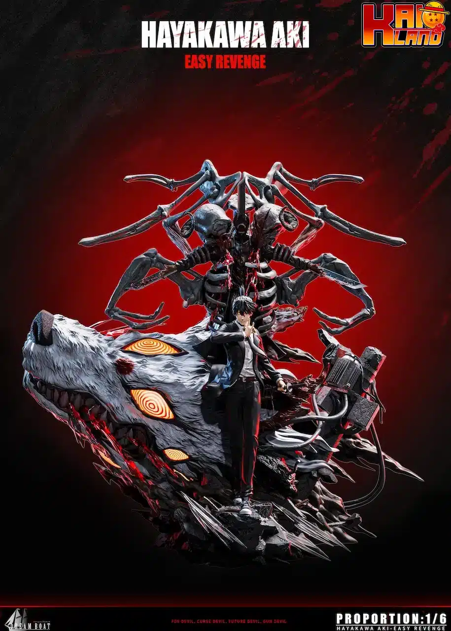 チェンソーマン ドリームボートスタジオ 早川アキ 樹脂製スタチュー