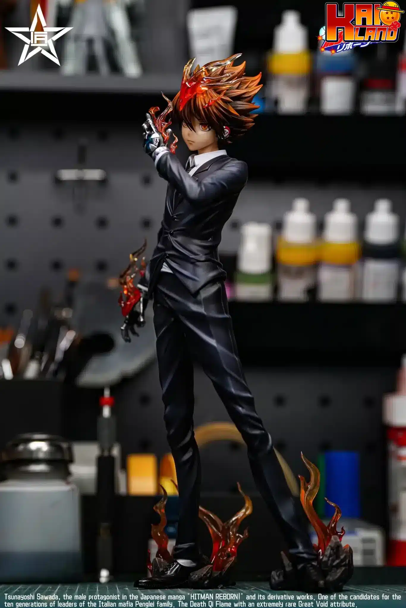 家庭教師ヒットマンREBORN! 沢田綱吉 ガレージキット ガレキ