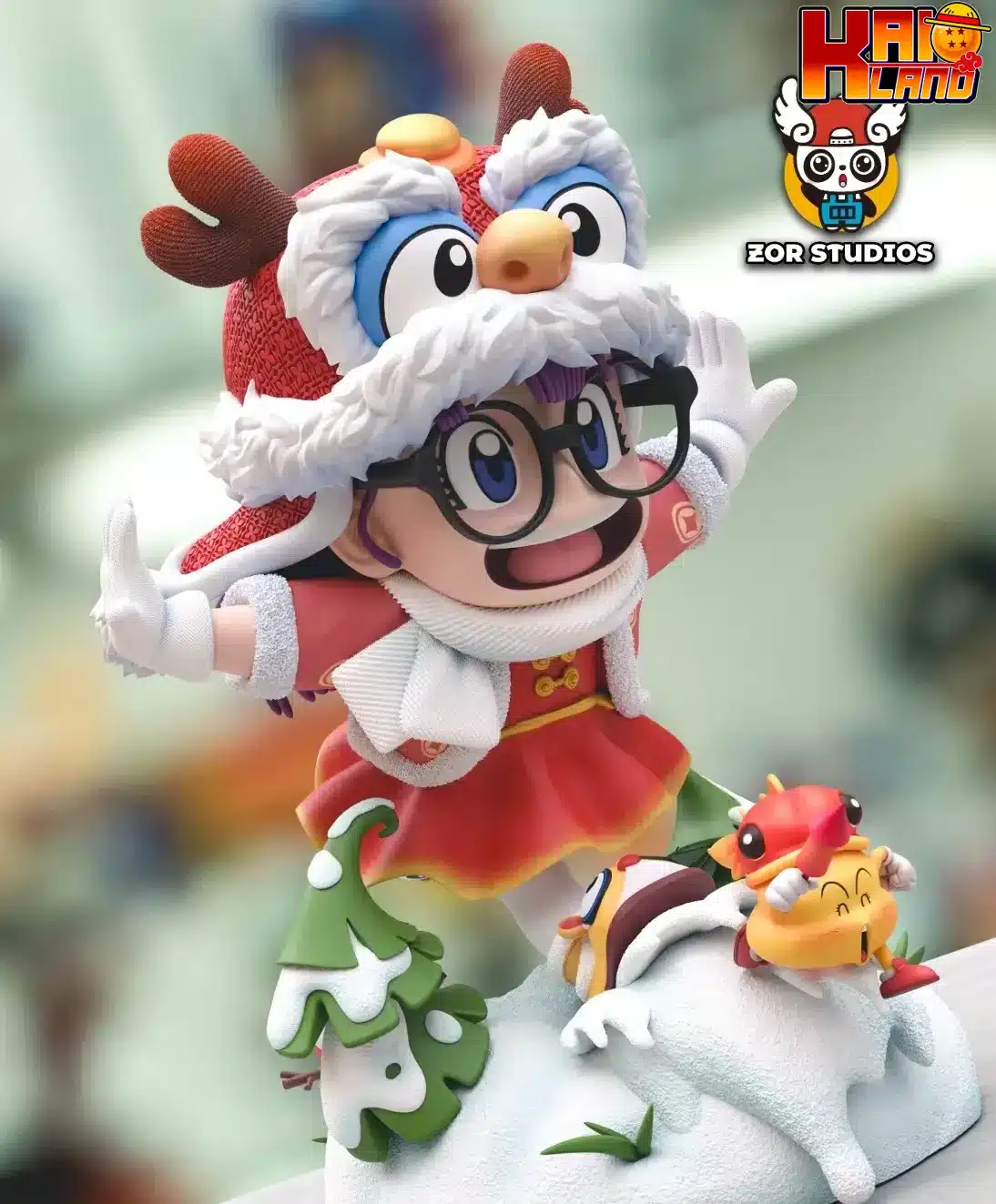 Dr.スランプ ZORスタジオ 新年アラレ 2025 樹脂製スタチュー - Kaioland