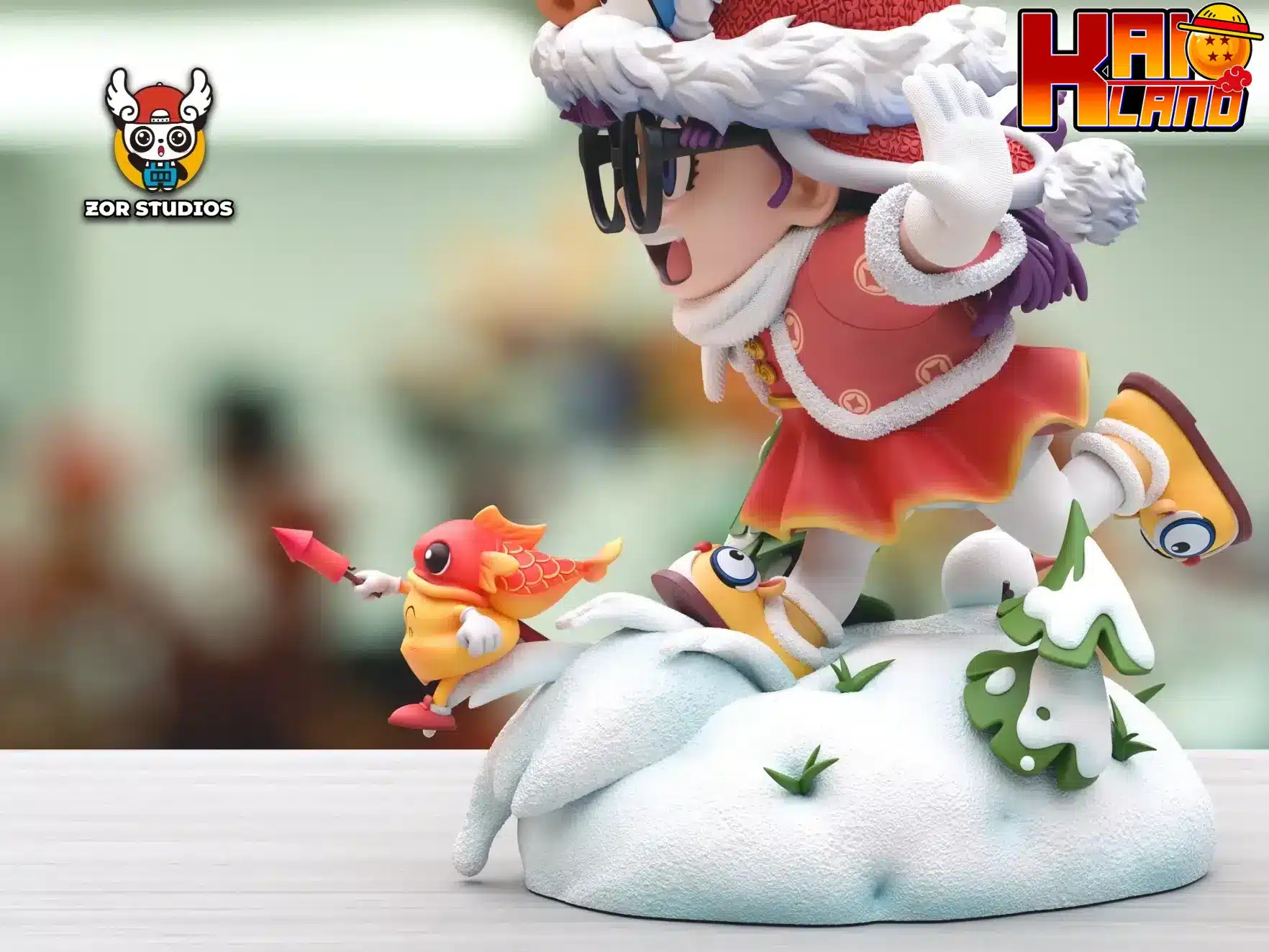 Dr.スランプ ZORスタジオ 新年アラレ 2025 樹脂製スタチュー - Kaioland