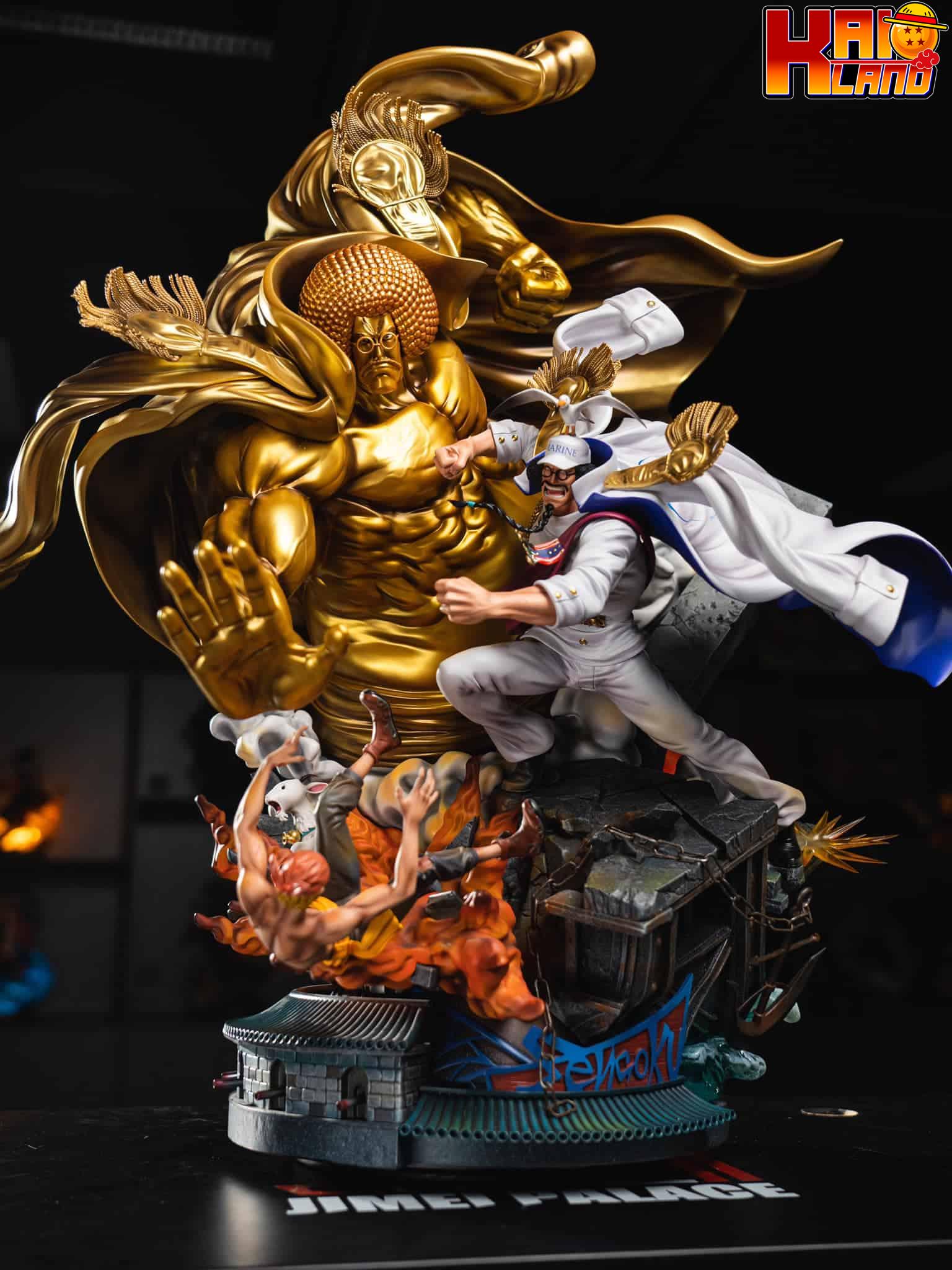 ワンピース ジメイパレス センゴク ライセンス樹脂製スタチュー - Kaioland