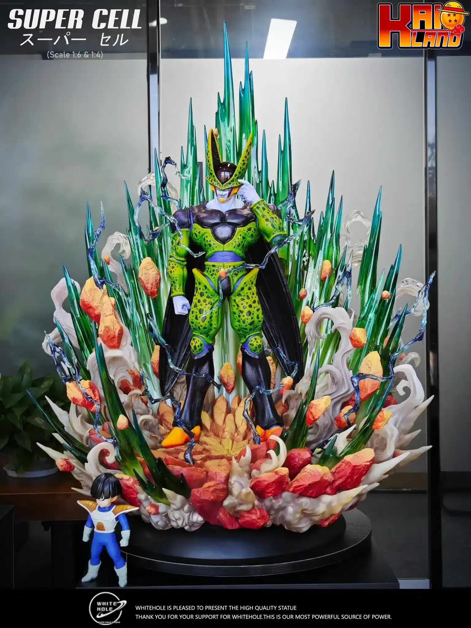 Dragon Ball White Hole Studio Super Cell Resin Statue - Kaioland