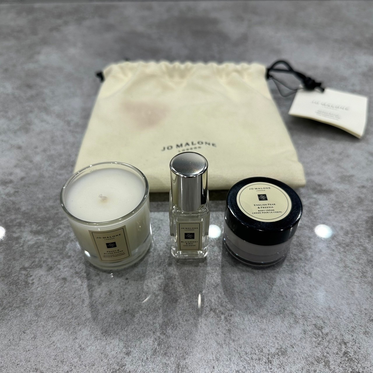 ジョーマローン コロン キャンドル ボディクリームセット 買取