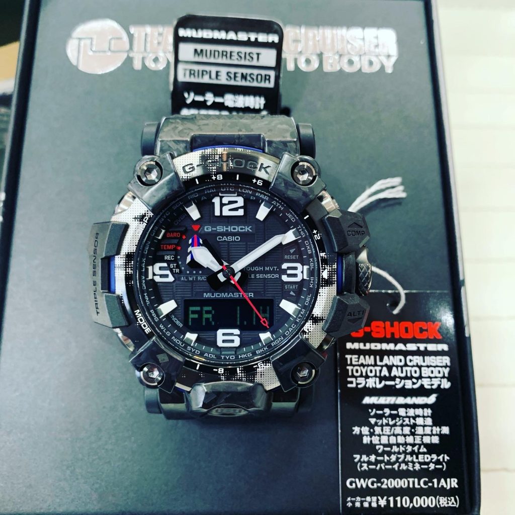 G-SHOCK×TOYOTAランクル コラボ限定モデル入荷しました！｜柿見時計店