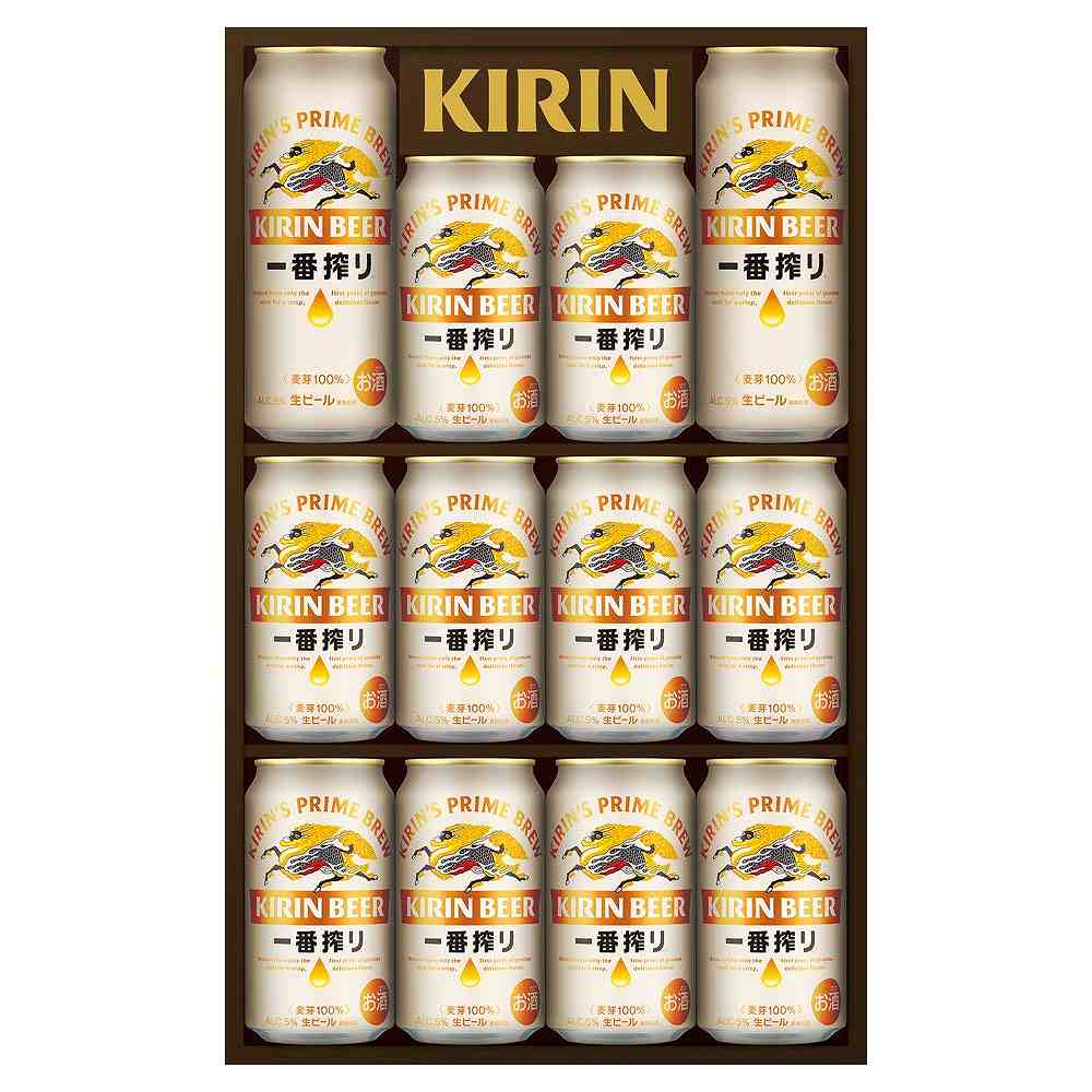 ギフトセット〕キリン 一番搾り 生ビールセット 計12缶（K-IS3）｜格安