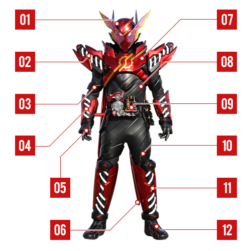 仮面ライダービルド ラビットラビットフォーム | 仮面ライダー図鑑 | 東映