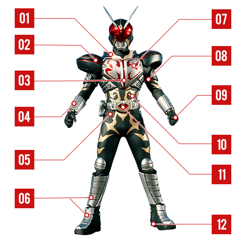 仮面ライダーカリス | 仮面ライダー図鑑 | 東映