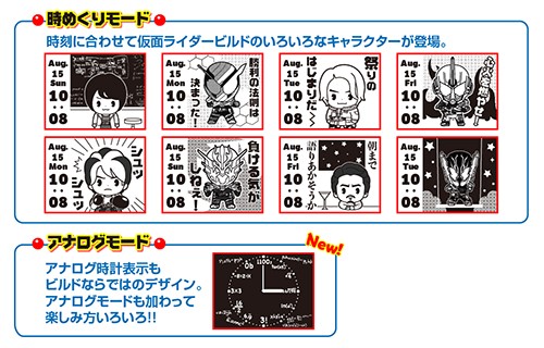 仮面ライダービルド＆平成ライダー×スマートキャンバス腕時計が予約