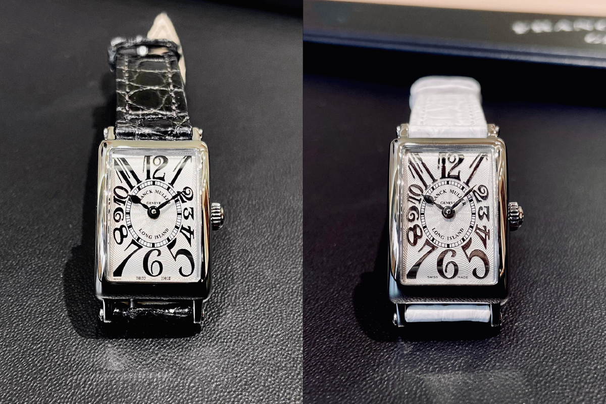 華奢な手首にも馴染むプティサイズ『フランク ミュラー ロング