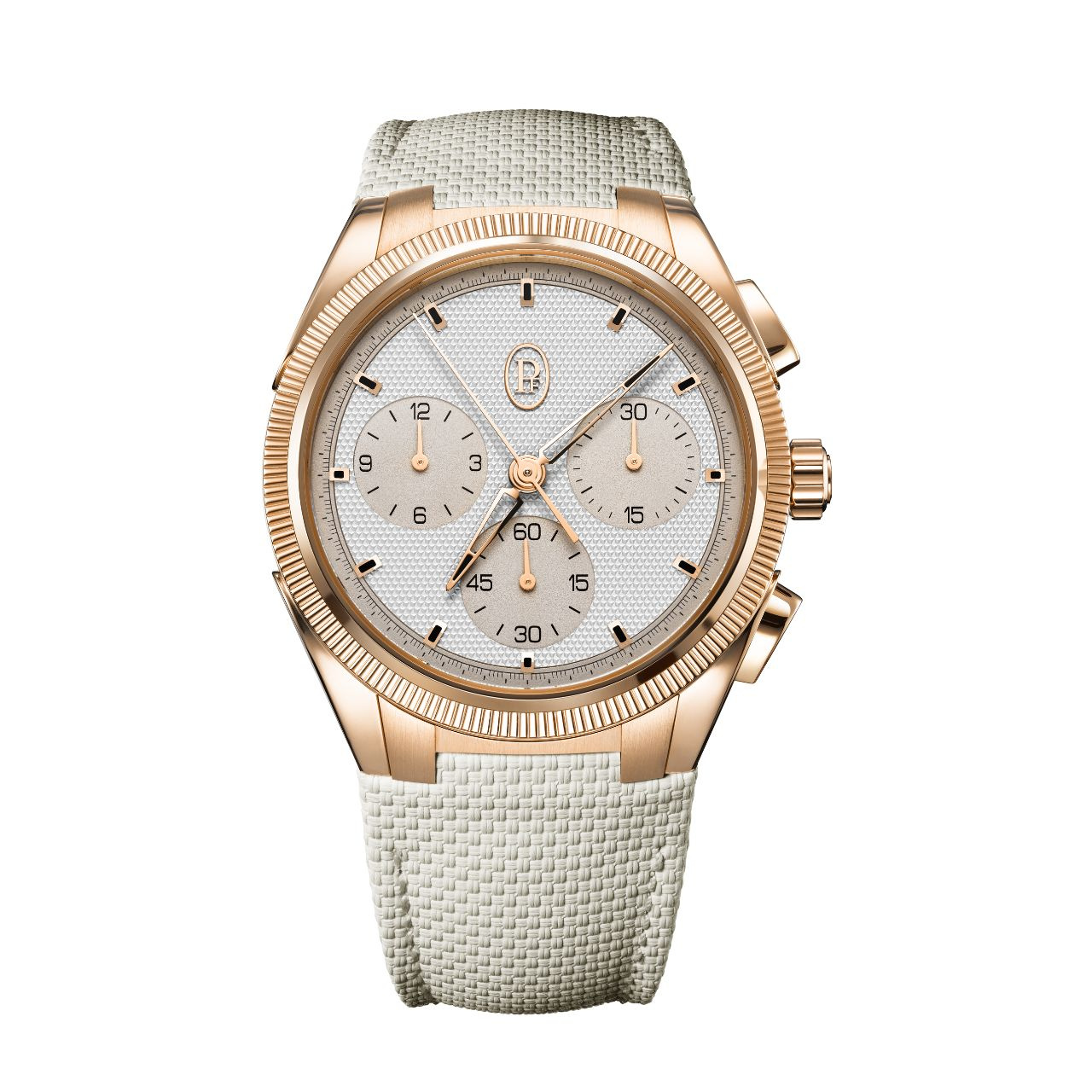 トンダ PF スポーツ クロノグラフ ノーデイト ローズゴールド シルバー